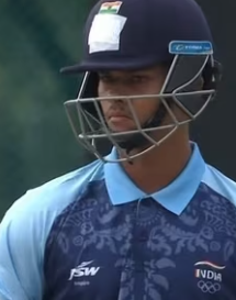 Yashasvi Jaiswal’s Century and Rinku Singh’s Blitz Power India to 202/4 in Asian Games Clash