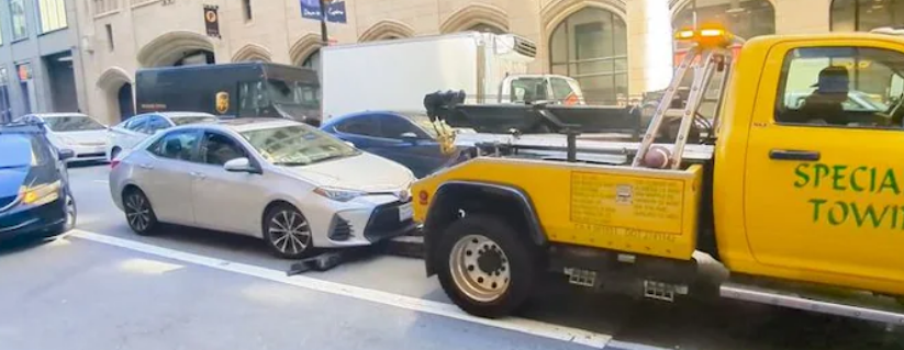 “Caught on Camera: Couple’s Harrowing Encounter with Dubious Tow Truck Sparks Outrage”